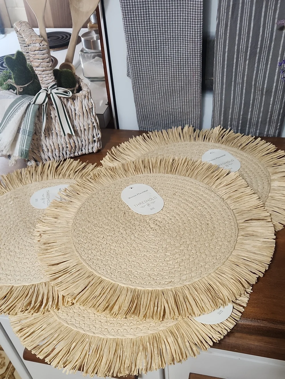 THRESHOLD woven Placemats